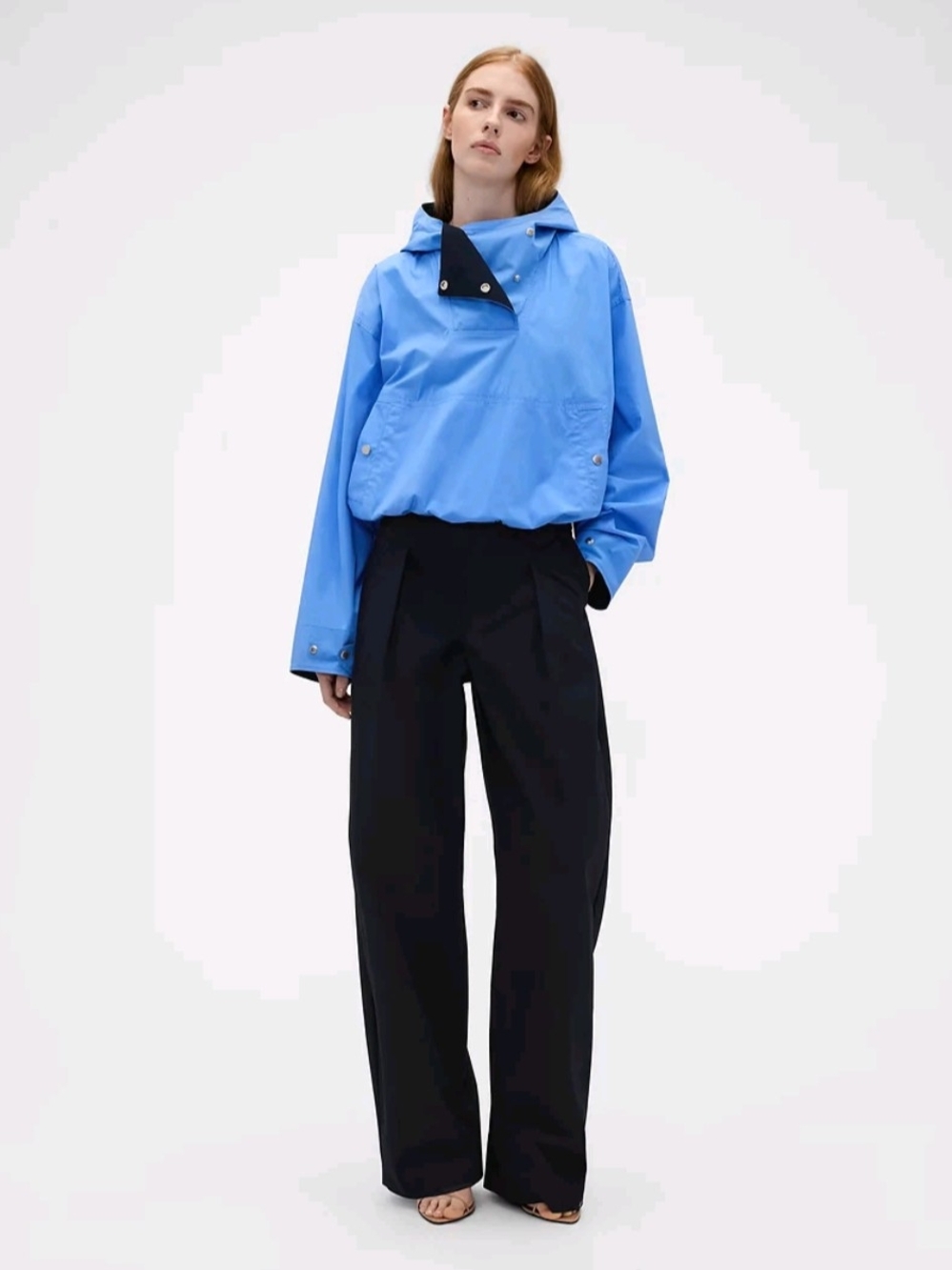 NWT Gap x Victoria Beckham Navy High Rise Arc Trouser Size 12 SOLD OUT ONLINE